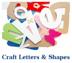 Craft Letters & Shapes
